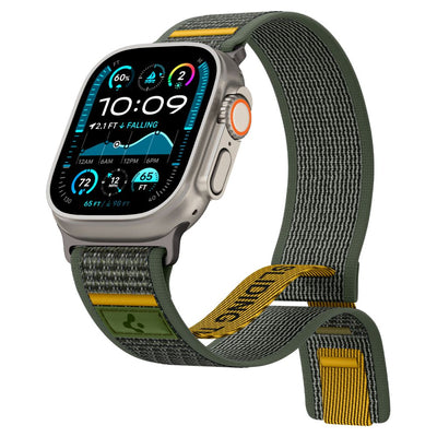 Spigen Athlex Air Strap for Apple Watch 44 / 45 / 46 / 49 mm - Green