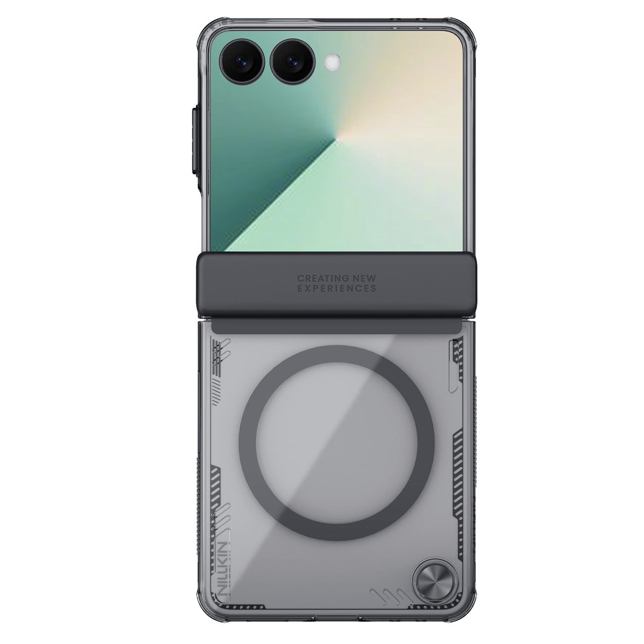 Nillkin Iceblade Magnetic Case for Samsung Galaxy Z Flip 7 Compatible with MagSafe - Black