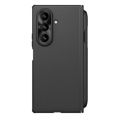 Nillkin Super Frosted Shield Fold Magnetic Case for Samsung Galaxy Z Fold 7, MagSafe Compatible, with S Pen Space - Black