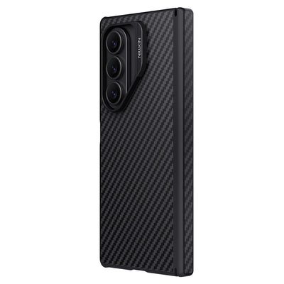 Nillkin Synthetic Fiber Pro Magnetic Case for Samsung Galaxy Z Fold 7 Compatible with MagSafe - Black