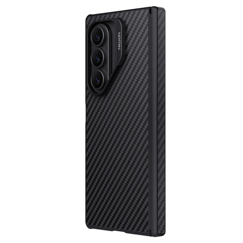 Nillkin Synthetic Fiber Pro Magnetic Case for Samsung Galaxy Z Fold 7 Compatible with MagSafe - Black