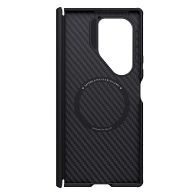 Nillkin Synthetic Fiber Pro Magnetic Case for Samsung Galaxy Z Fold 7 Compatible with MagSafe - Black