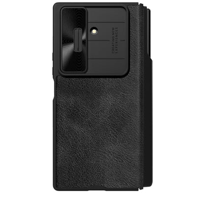 Nillkin Qin Pro Case for Samsung Galaxy Z Fold 7 with S Pen Space - Black