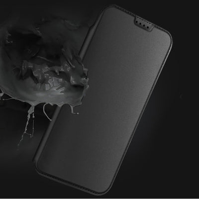 Dux Ducis Skin Pro iPhone 17 Case with Flip and Card Slot - Black