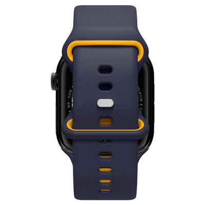 Spigen Nano Pop Strap for Apple Watch 40/41/42 mm - Navy Blue/Orange