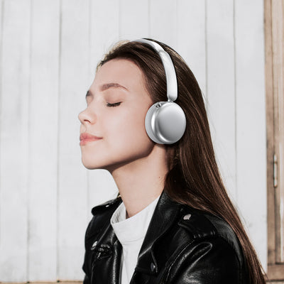 Acefast H8 Wireless On-Ear Headphones with ANC - Silver