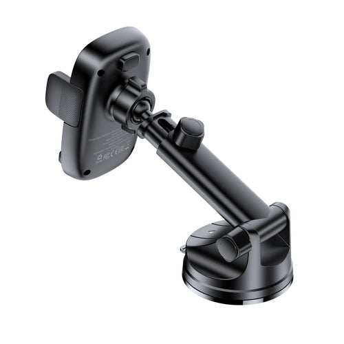 Acefast D49 Car Mount with Wireless Charger for Dashboard - Black