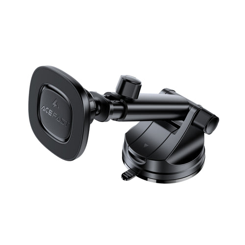 Acefast D47 Magnetic Dashboard Mount with Wireless Charger - Black