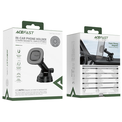 Acefast D45 Magnetic Dashboard Mount - Black