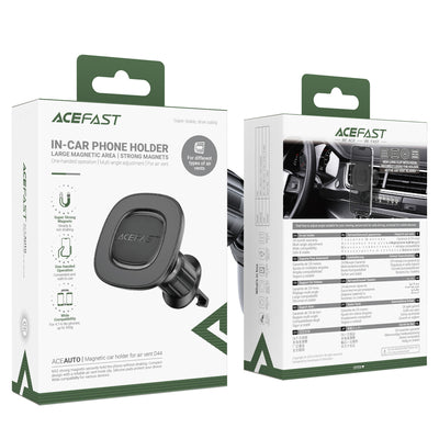 Acefast D44 magnetic air vent holder - black