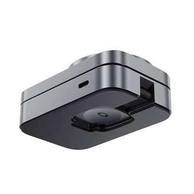 Acefast E22 3-in-1 Wireless Inductive Charging Station, MagSafe Compatible - Gray