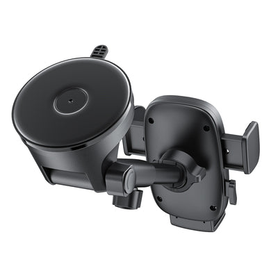 Acefast D57 Car Mount with Suction Cup for Dashboard/Windshield - Black