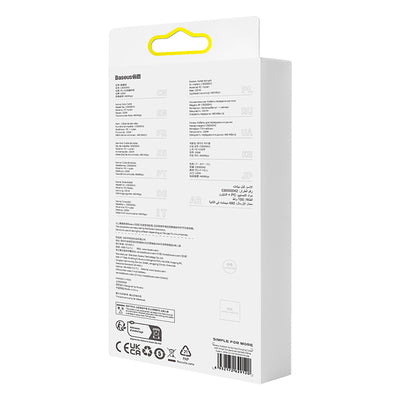 Baseus Explorer 100W USB-A - USB-C Cable with Intelligent Temperature Sensor 1m - Purple