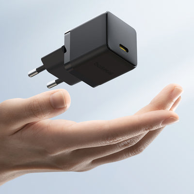 Baseus Palm 20W USB-C Wall Charger - Black