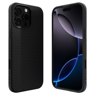 Spigen Liquid Air "T" MagSafe case for iPhone 16 Pro - matte black