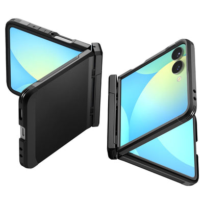 Spigen Tough Armor Pro Mag MagSafe Case for Samsung Galaxy Z Flip 7 - Black