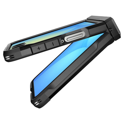 Spigen Tough Armor Pro Mag MagSafe Case for Samsung Galaxy Z Flip 7 - Black