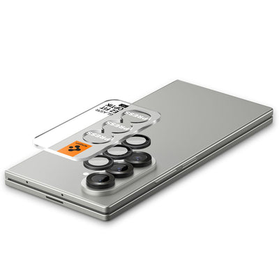 Spigen Optik Pro HD Glas.TR EZ Fit 2-pack Camera Protector for Samsung Galaxy Z Fold 7 - Black