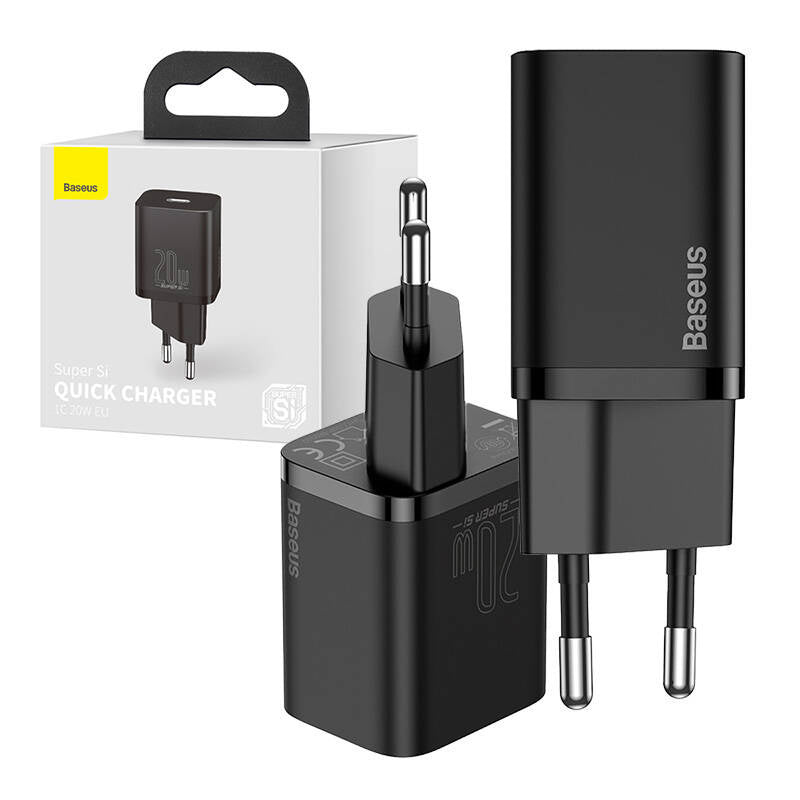 Baseus Super Si Quick Charger 1C 20W (black) - Product Image 9