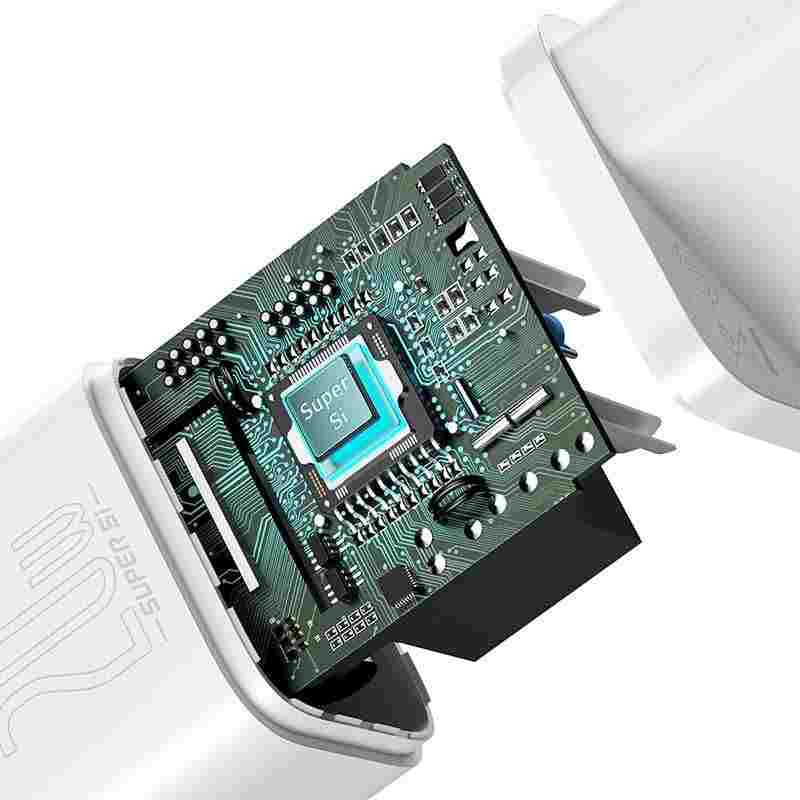 Baseus Super Si Quick Charger 1C 20W (white) - Product Image 13