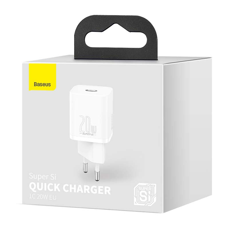 Baseus Super Si Quick Charger 1C 20W (white) - Product Image 8