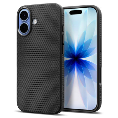 Spigen Liquid Air Case for iPhone 17 - Matte Black