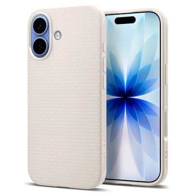 Spigen Liquid Air case for iPhone 17 - titanium