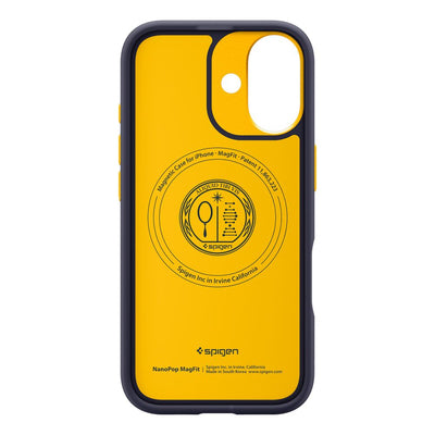 Spigen Nano Pop MagSafe case for iPhone 17 - navy blue