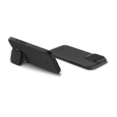 Spigen Optik Armor MagSafe case for iPhone 17 - black