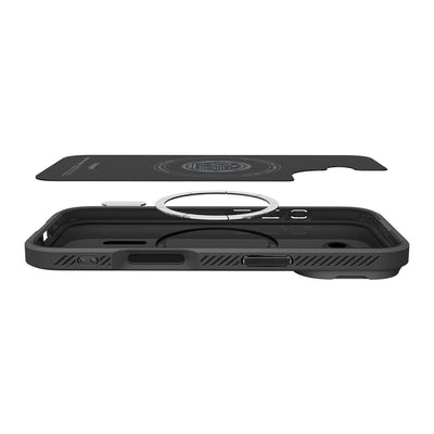 Spigen Optik Armor MagSafe case for iPhone 17 - black