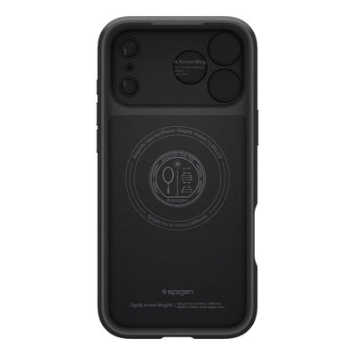 Spigen Optik Armor MagSafe case for iPhone 17 Pro - black