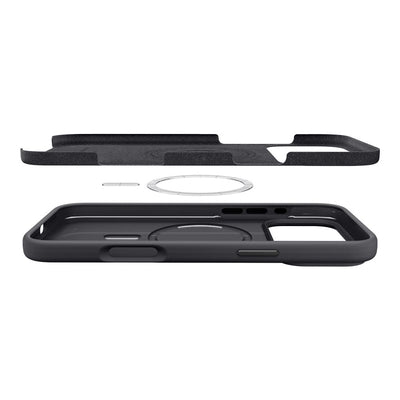 Spigen Silicone Fit MagSafe Case for iPhone 17 Pro Max - Black