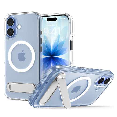 Spigen Ultra Hybrid "S" MagSafe Case for iPhone 17 - Clear and White