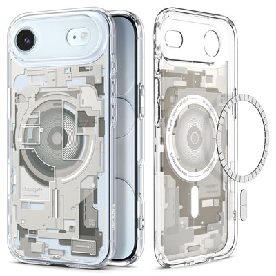 Spigen Ultra Hybrid MagSafe case for iPhone 17 Air Zero One - titanium