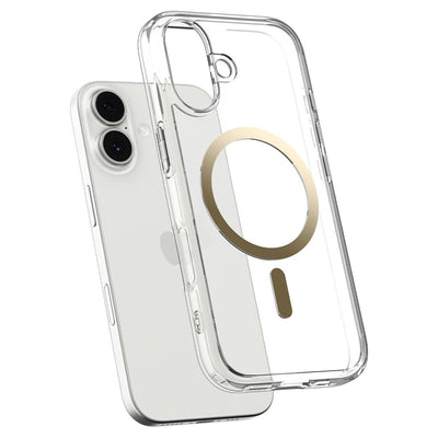 Spigen Ultra Hybrid MagSafe Case for iPhone 17 - Transparent Gold