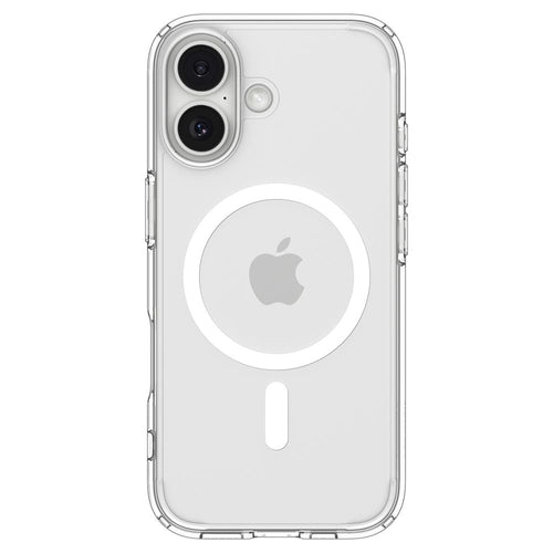 Spigen Ultra Hybrid MagSafe Case for iPhone 17 - Clear and White