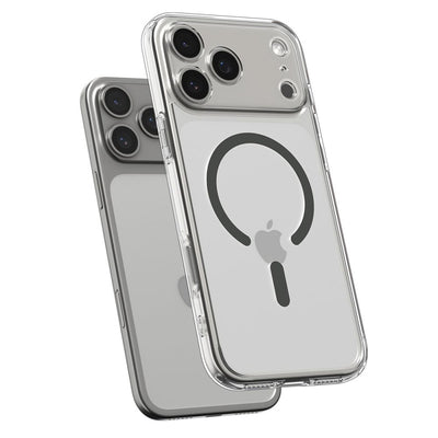 Spigen Ultra Hybrid MagSafe Case for iPhone 17 Pro Max - Clear Gray