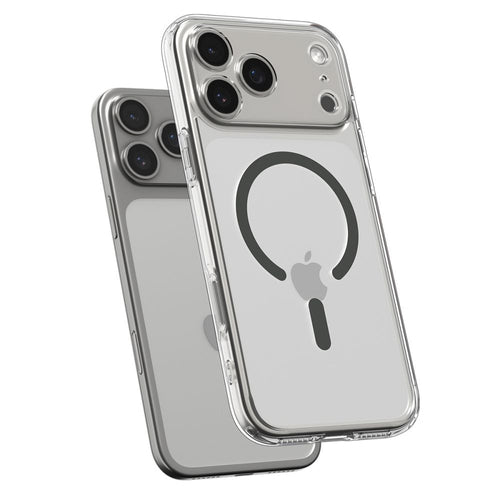 Spigen Ultra Hybrid MagSafe Case for iPhone 17 Pro Max - Clear Gray