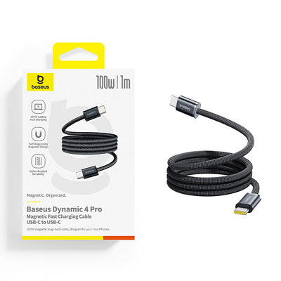 Baseus Dynamic 4 Pro Fast USB-C Cable - USB-C 100W 1m - Black