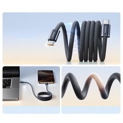 Baseus Dynamic 4 Pro Fast USB-C Cable - USB-C 100W 1m - Black