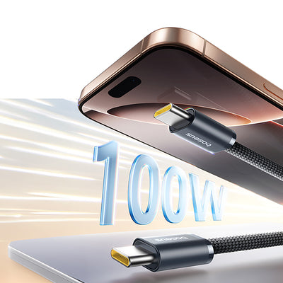 Baseus Dynamic 4 Pro Fast USB-C Cable - USB-C 100W 1m - Black