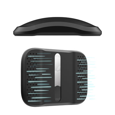 Magnetic case for AirTag - black — Hurtel