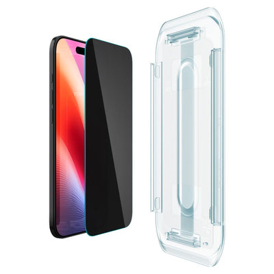 Spigen Glas.TR EZ Fit 2-pack privacy glass for iPhone 17 Air