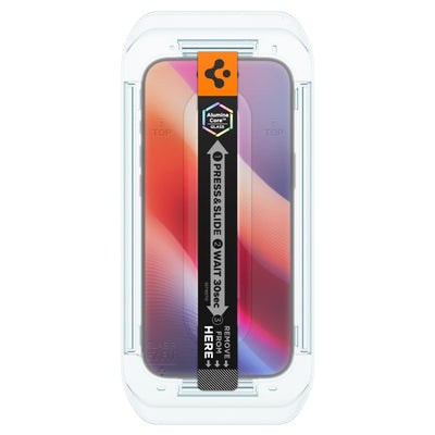 Spigen Glas.TR EZ Fit 2-pack privacy glass for iPhone 17 Air