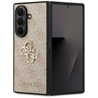 Guess Big 4G Logo Classic Logo Case for Samsung Galaxy Z Fold7 - Pink