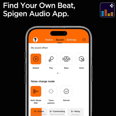 Spigen SA2401 ANC Pro Wireless Headphones - White