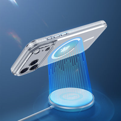 Dux Ducis Clin Mag Case for iPhone 17 Pro Max Compatible with MagSafe - Transparent