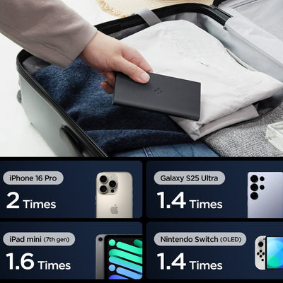 Spigen Essential EA2210 Power Bank 10000 mAh 22.5W - Black