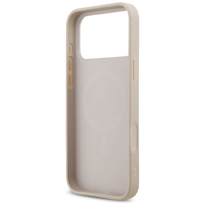 Guess 4G Small 4G and Classic MagSafe case for iPhone 17 Pro Max - pink