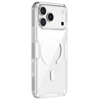 Nillkin Nature TPU Pro Magnetic Case Compatible with MagSafe for iPhone 17 Pro Max - Transparent